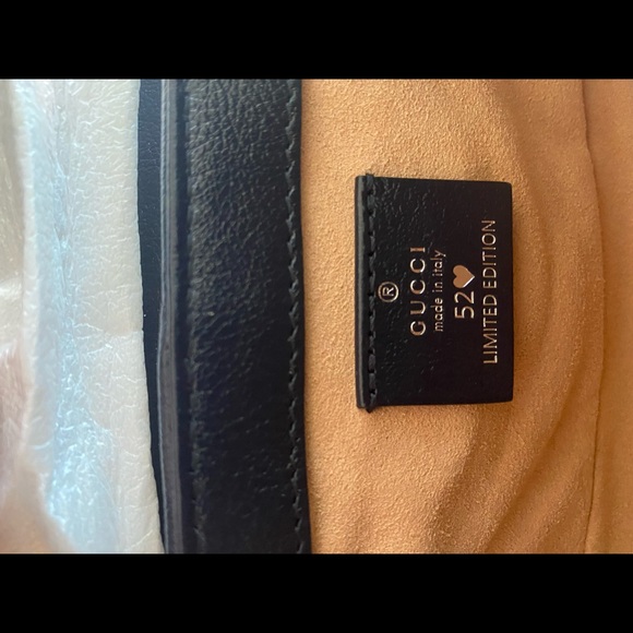 Gucci Marmont Limited Edition Rare Super Mini Red Canvas Cross Body Bag - Picture 5 of 7